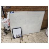 2 dry erase boards