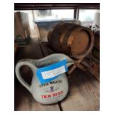 Mini keg and pitcher
