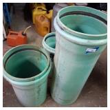 2 - 15" PVC sections 36" & 24" & other