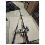 Assorted Rods and Reels