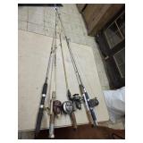 Assorted Rods and Reels