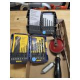 Drill bits sets and other items