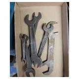 Assorted old wrenches