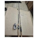 2 rods and 1 reel
