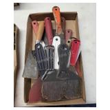 Pitty knives and trowel