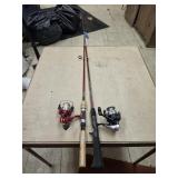 2 rod and reels