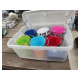Small metal pails
