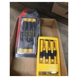 2 small screwdriver sets