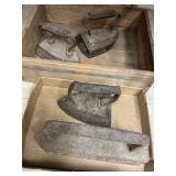 4 Antique Irons