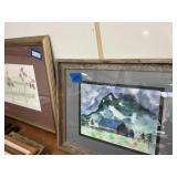 Group of 2 Pictures - signed D.G. Rowe