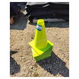 10 safety cones