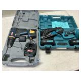 2 Items - Ryobi Drill & Cordless Chainsaw