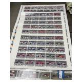 5 Racing Card Posters- 2 sizes