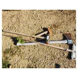 Sledgehammer, axe and other