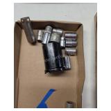 Assorted 1/2" drive sockets