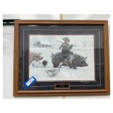 Piggyback Print - Robert Duncan