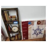 Clock decor, light and picture