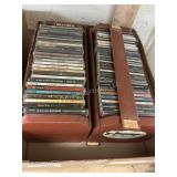 2 Wood Racks of Music CDs - Rock, Pop& Blues