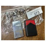 Baggie of Zippo Lighters