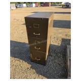 Metal filing cabinet