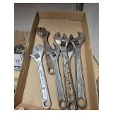 Adjustable wrenches