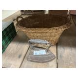 2 Items - Iron & Basket