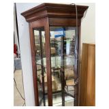 Display Cabinet - Approx 71 x 19 x 8"
