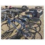 2 Schwinn and 1 Gary Fisher 10 speed bicycles