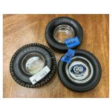 3 Tire Ashtrays