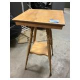 Vintage Table -28" high - Finish Wear