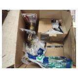 Door knobs, clothesline and door stops