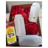 Poultry feeders and other