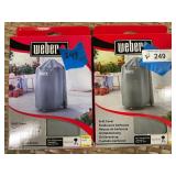 2 Weber Grilling Grill Covers