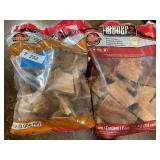 2 Weber Grilling Wood Chunks