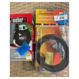 2 Weber Grilling Items - Gas Hose & Other