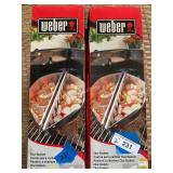 2 Weber Grilling Char Baskets