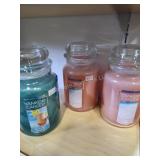 3 candles