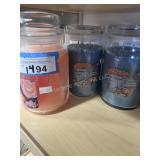 3 candles