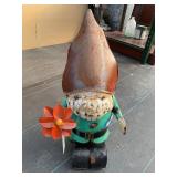 Metal Garden Gnome