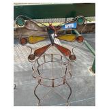 Metal Garden Decor Planter Stand