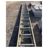 32ï¿½ fiberglass extension ladder