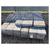 Grey patio block