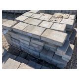 Grey patio block