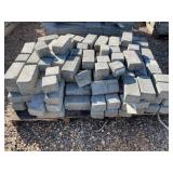 4x4 and 4x8 grey patio blocks
