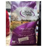 4 bags Nutri Source dog food