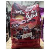 2 bags Taste of the Wild dog food