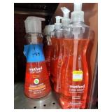 7 bottles Method dish soap