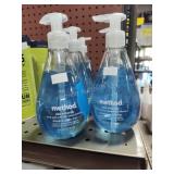 6 bottles Method hand wash