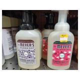 6 bottles Meyers foaming hand soap