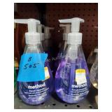 8 bottles Method hand wash